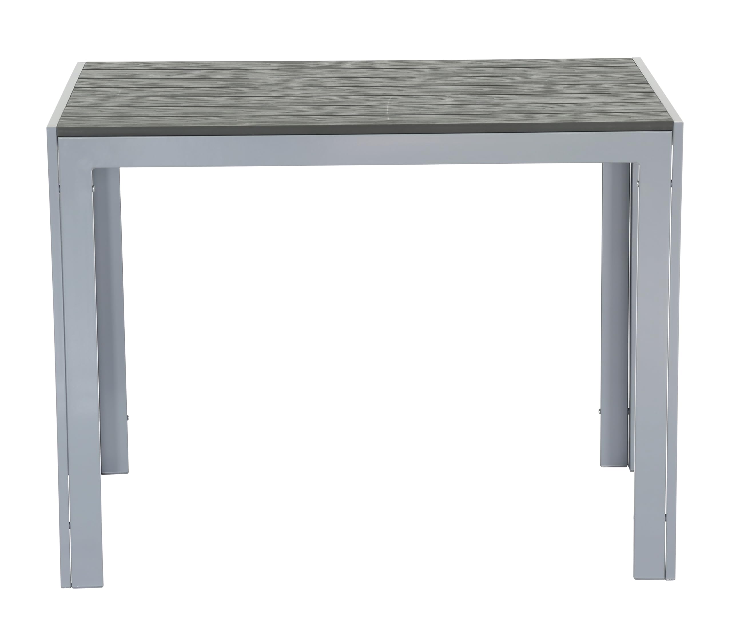 Gardissimo Aluminium Gartentisch Soul 100x70 cm Silber