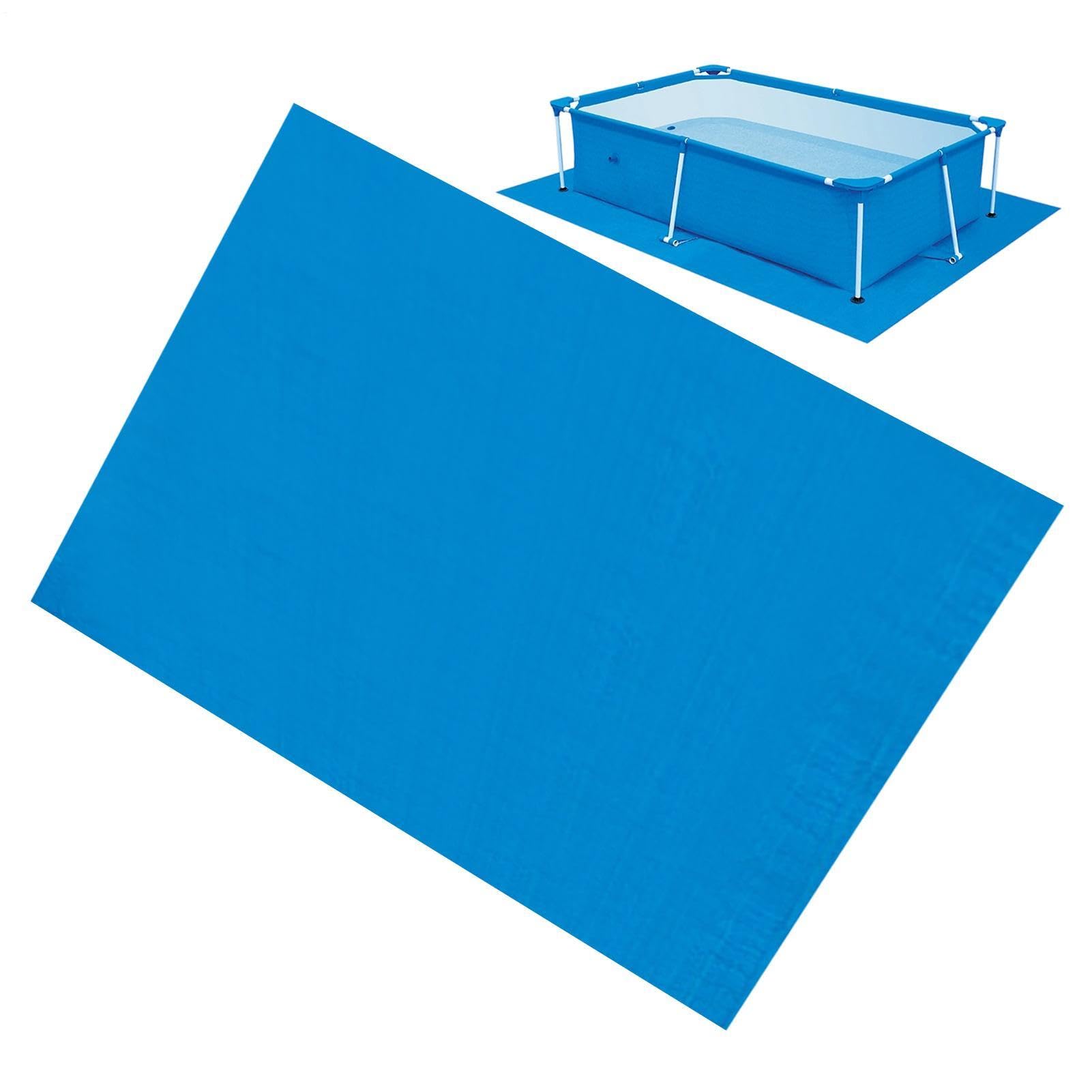 Generisch Telone impermeabile e resistente alle forature | base per piscina esterna per casa, esterni, giardino, terrazza, cortile, estate, campeggio, stoccaggio, manutenzione e