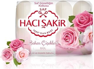 Hacı Şakir Gül Güzellik Sabunu 4 Lü