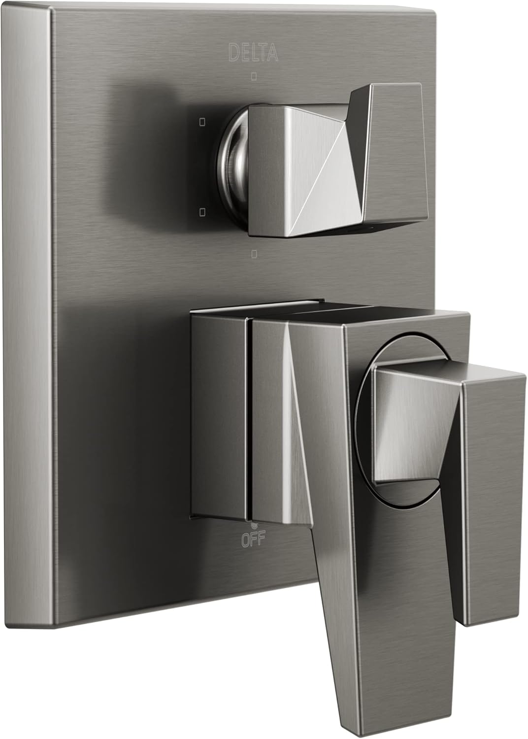 Delta Faucet T27943-KS-PR Trillian Shower Trim with Diverter, Lumicoat Black Stainless