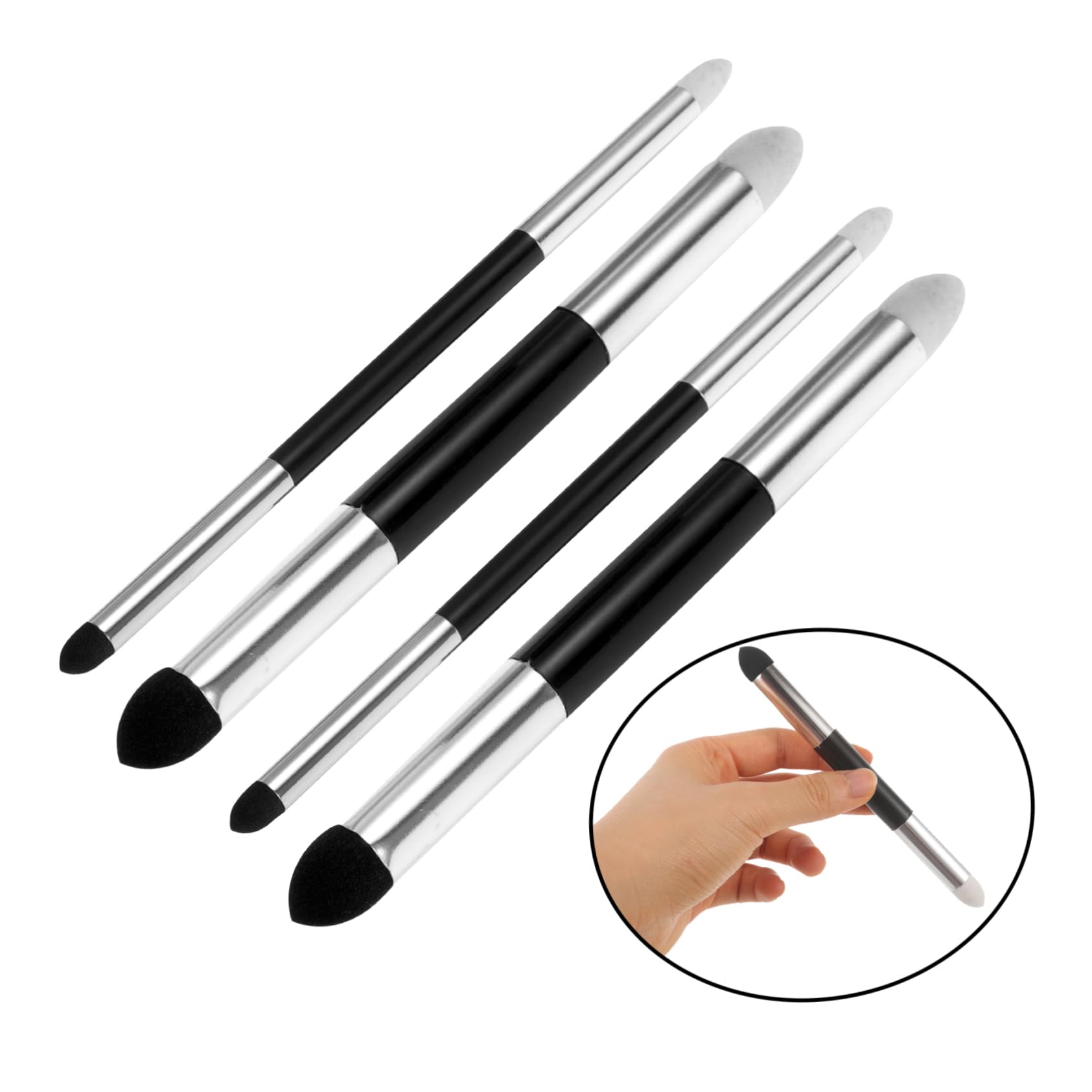 SEWACC 16pièces Outils De Dessin Artistique Double Tête Éponge à Estomper Kit De pour Esquisse Fournitures De Dessin pour Artistes Outils Pratiques Et Légers pour Améliorer La