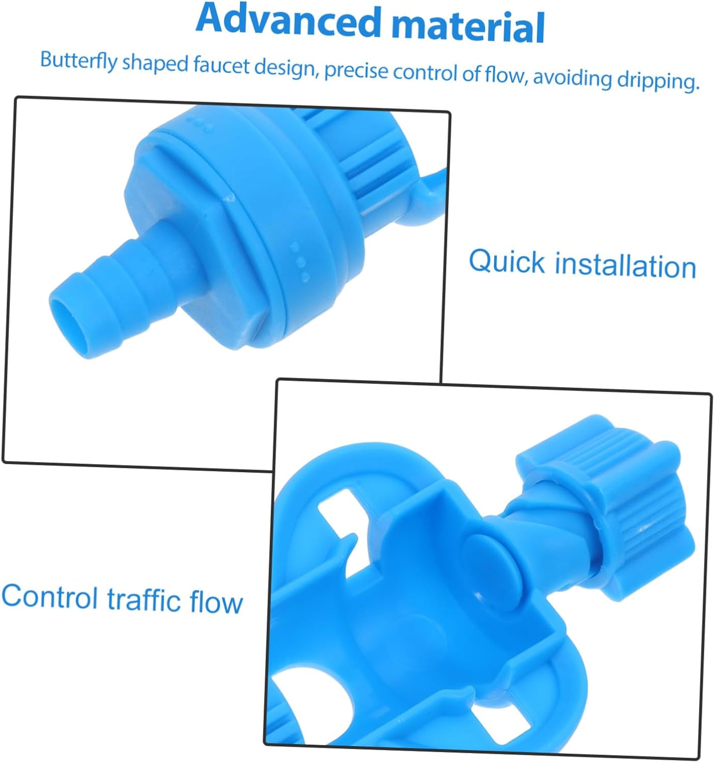 Ipetboom Quick Connect Pouch Connector for Transfer and Refill, Pp Material Fitting with Freshness Preservation, Suitable for Wine Bags and Beer Bags at Restaurants and Family Gatherings