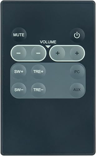 AIDITIYMI Control remoto de repuesto compatible con el sistema de altavoces Edifier RC20B C2X C2V Active 2.1 para computadora