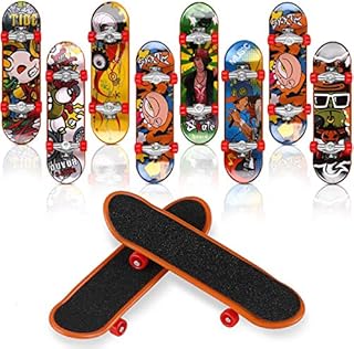SOOKIN Finger Board 10PCS Fingerboards Finger Skateboard Mini Skateboard Deck Truck - Perfect for Kids Party Favours Bag Fillers Children Gift
