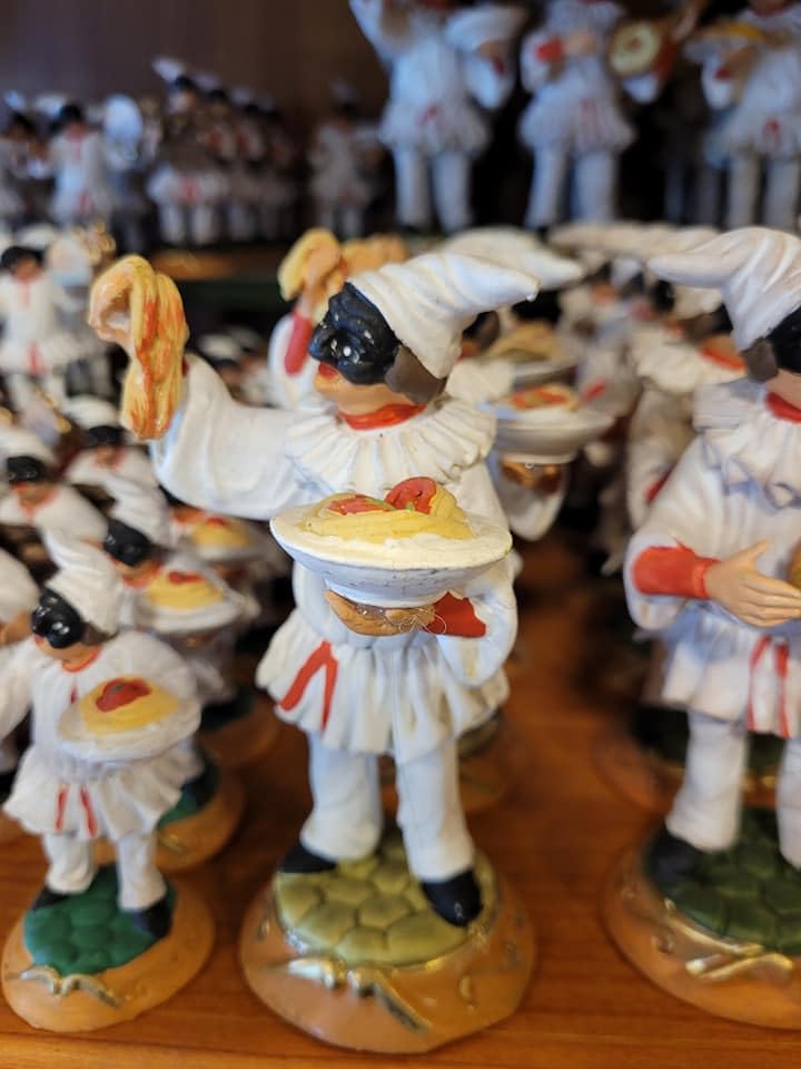 Maschera Pulcinella Pallina | D'auria | San Gregorio Armeno
