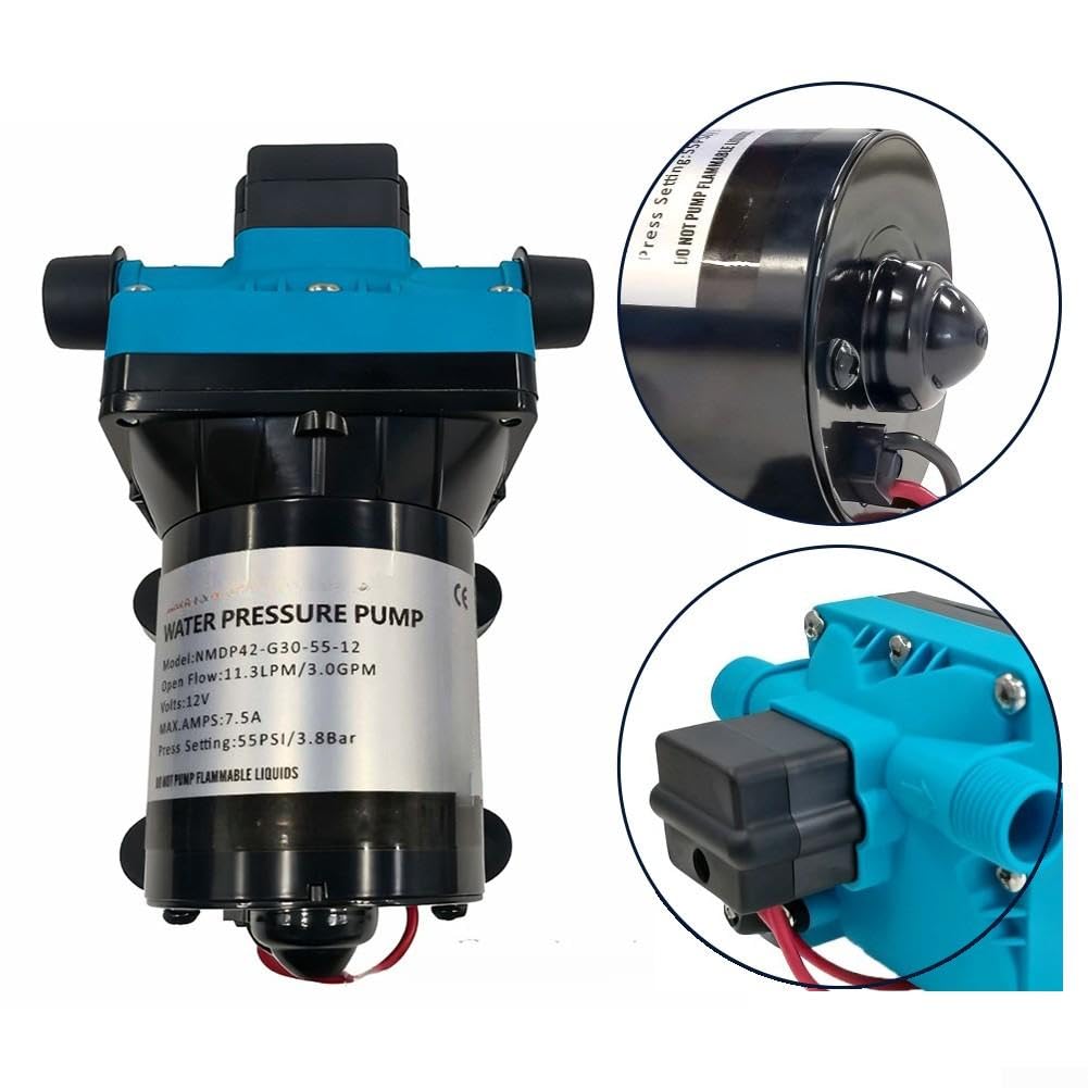 DC Diaphragm für pumpe 12V 24V Für Abwasser Meerwasser DC Diaphragm