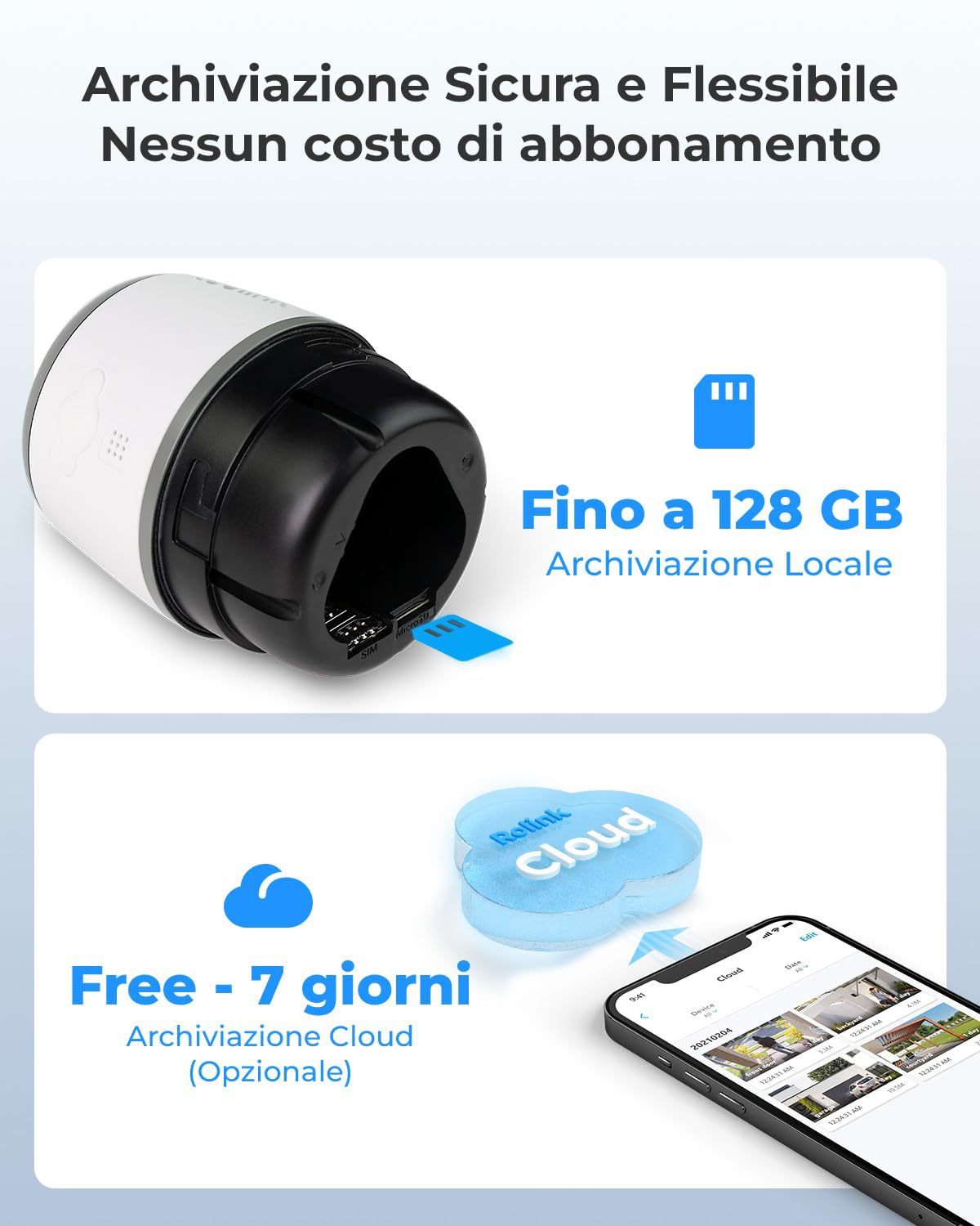 Reolink Telecamera Sim 4G da Esterno Senza Fili, 4MP Visione Notturna | Telecamera Batteria con Pannello Solare, Rilevamento di Persona/Veicolo, Audio a 2 Vie, Cloud/Alexa/Google Assistant, Go Plus
