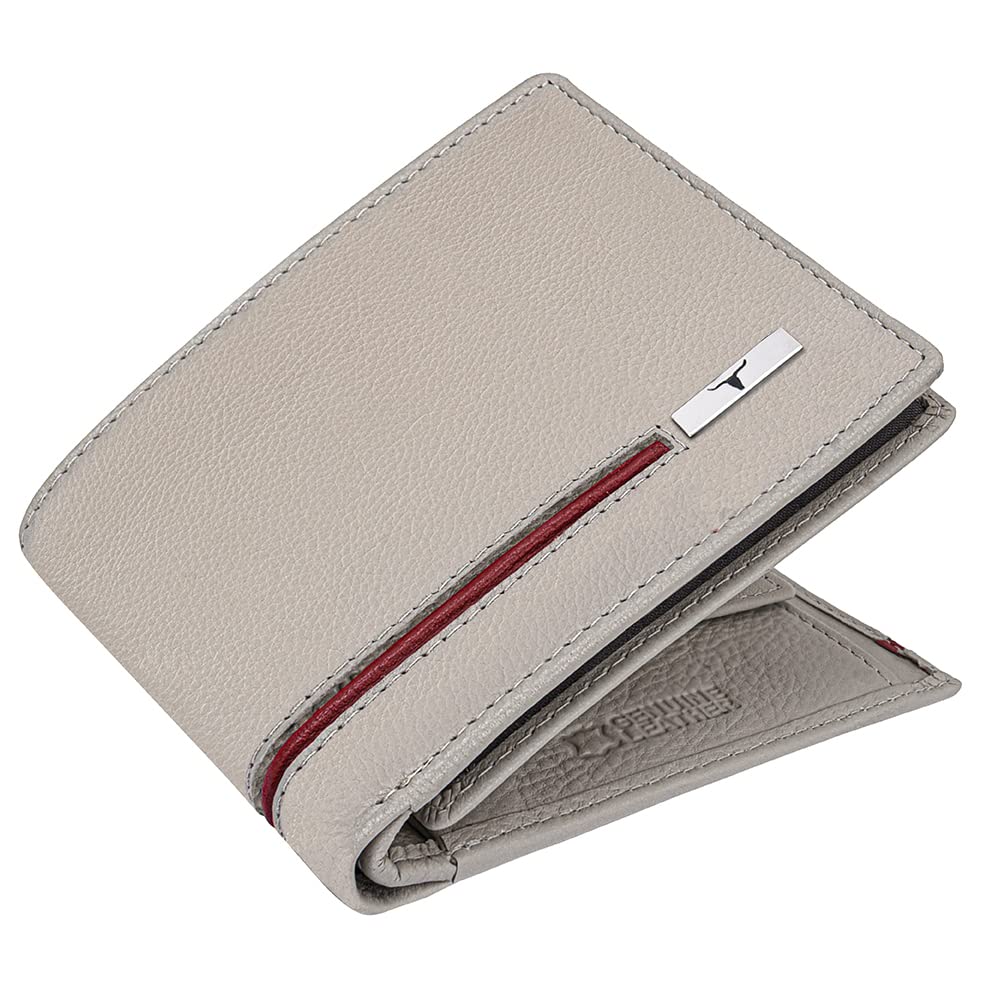 urban forest Stag Sand/Red Leather Wallet for Men-picture-25