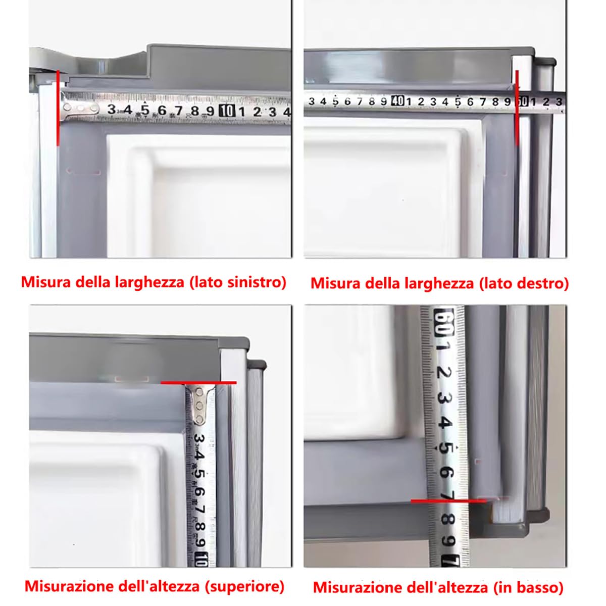 Piezas Kit de reparación Universal Junta de Sellado Junta de Puerta de Goma para refrigerador congelador Personalizado adecuación