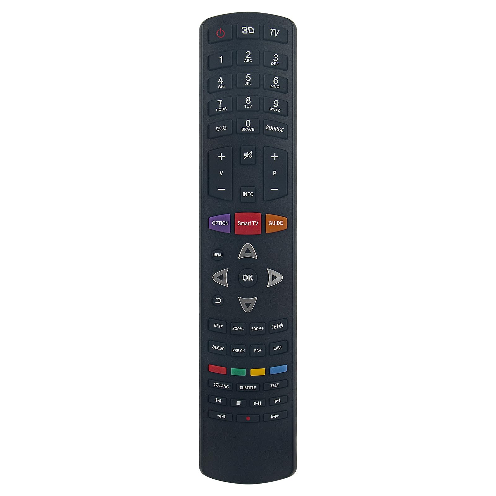 Telecomando Sostitutivo Per TCL Thomson – Modelli 39FU6663, 46FU5553, 40FA5404, 48FA5423 E Molti Altri