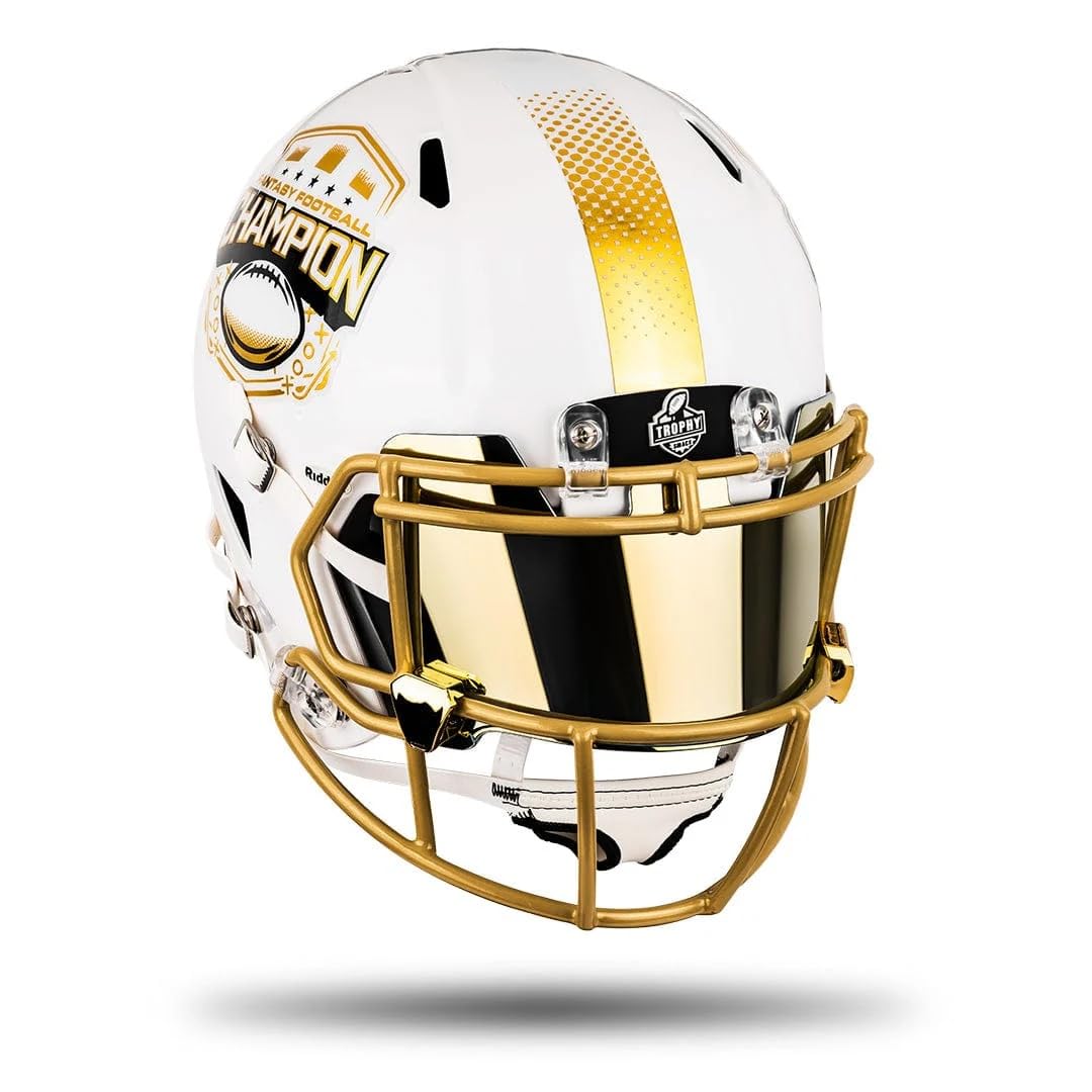 TrophySmack Fantasy Football League Championship Helmet (Helmet Only) : Sports & Outdoors
