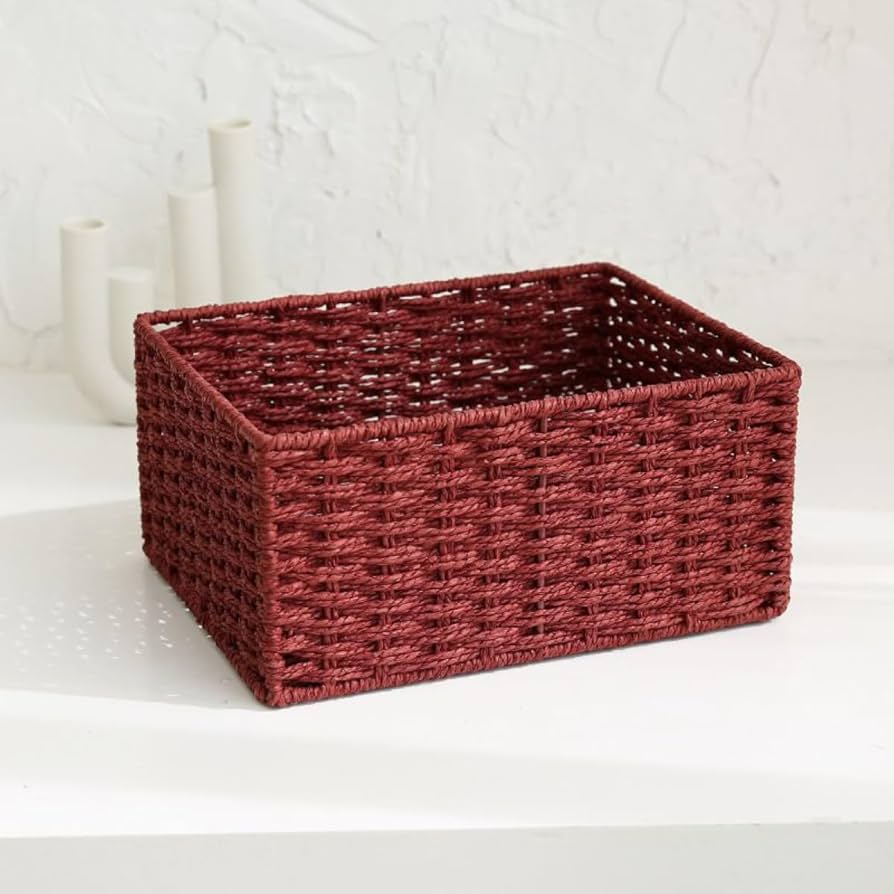 Amazon.co.jp: NJNEW かごバスケット 浅型 収納 かご ワイン