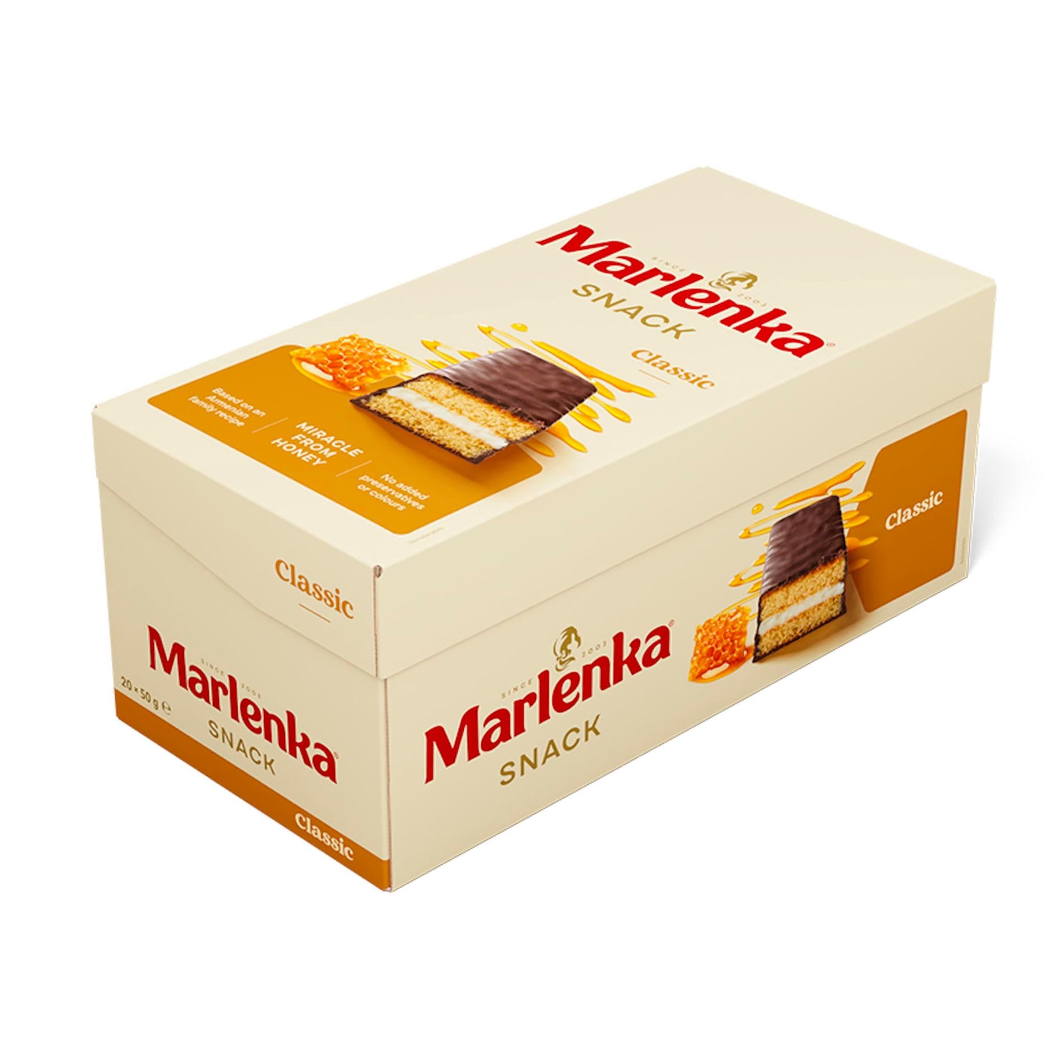 MARLENKA Honigsnack mit Walnüssen 20 x 50 g