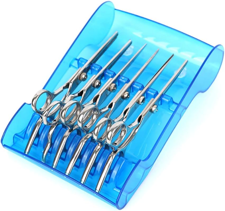 Hairdressing Scissors Holder, Storage, Professional Salon Case Box,Barber Tools Placement Organizer Socket