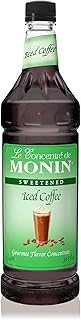 Premium Iced Coffee Concentrate | Clean Label with No Artificial Flavors, No Artificial Preservatives (BPA-Free Plastic Bottle, 1 Liter)