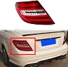 Car Rear Tail Light Assemblies for Benz W204 C200/C260/C300 2008 2009 2010, Car Tail Light Brake Lamp Tail Lamp Led Taillight Replacement Car Accessories,left-1pcs