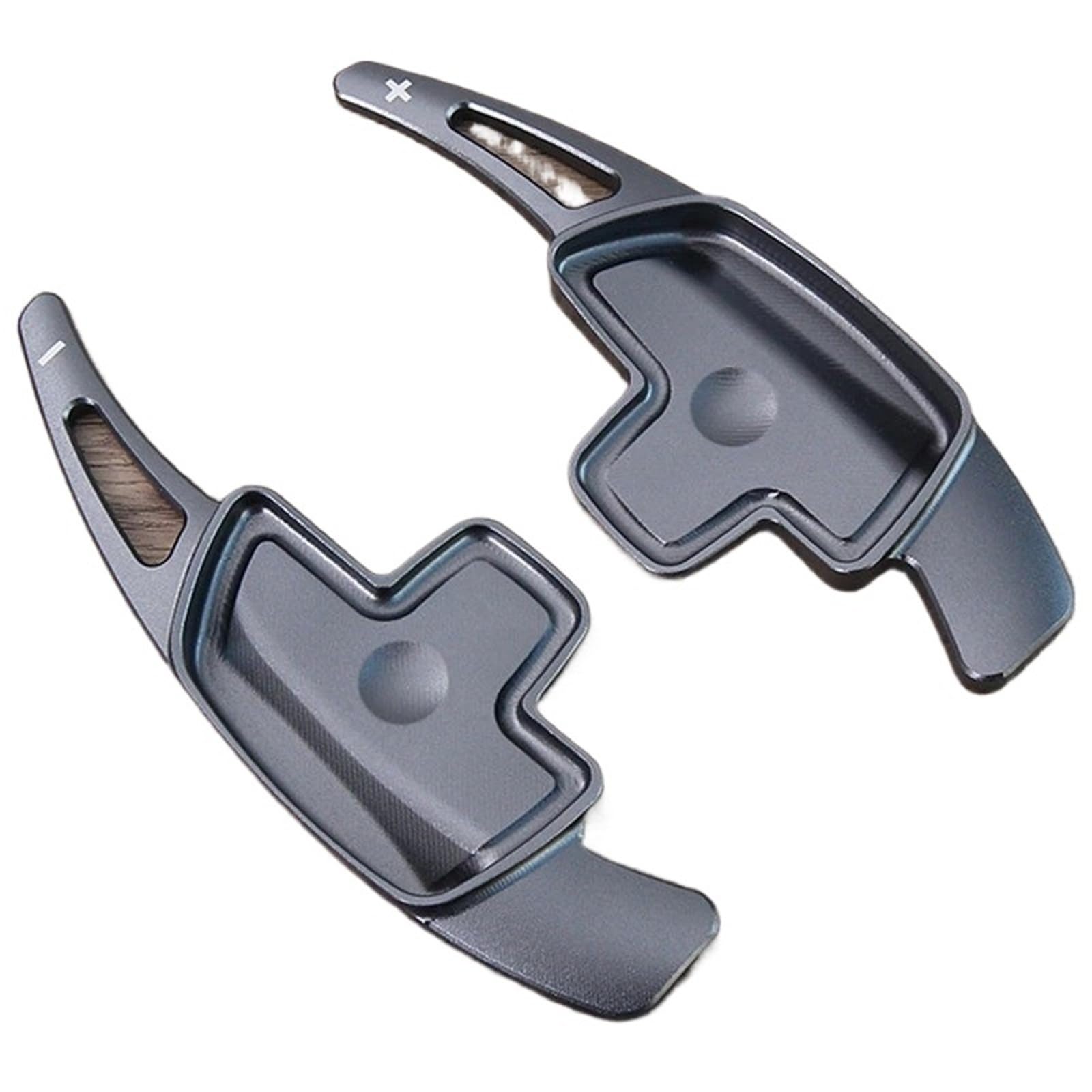 Uieowhn Gray Car Paddle Extender For Mercedes-Benz For A Class W177 V177 B C E Class W205 W246 W213 Gla Steering Wheel Paddle Shifter(Gray)
