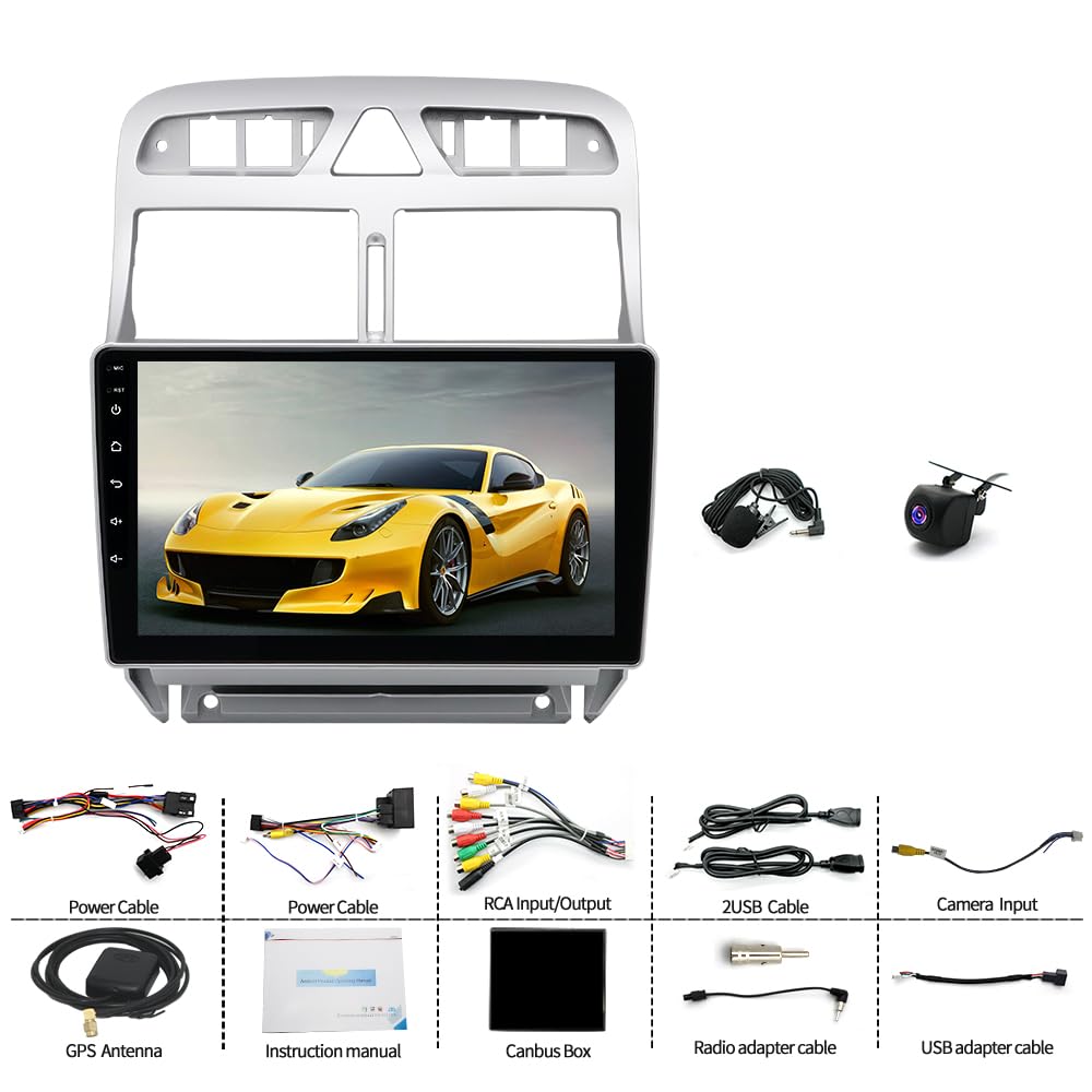 Autorradio 2+32G para Ford F150 Supercab 2000 con CarPlay y Android Auto.
