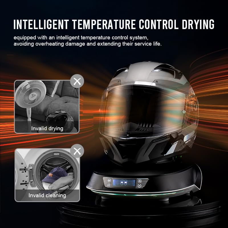 bike helmet washing machine Apotemis Hat & Care Steam Cleaning, Ironing & Reshape, Drying and Remove Odor with Ozone,Suitable for Various Hats and Helmets (Black) : Home & Kitchen infinite anti reverse Weightless Wacky Worm Gear Buckle Color:Gold