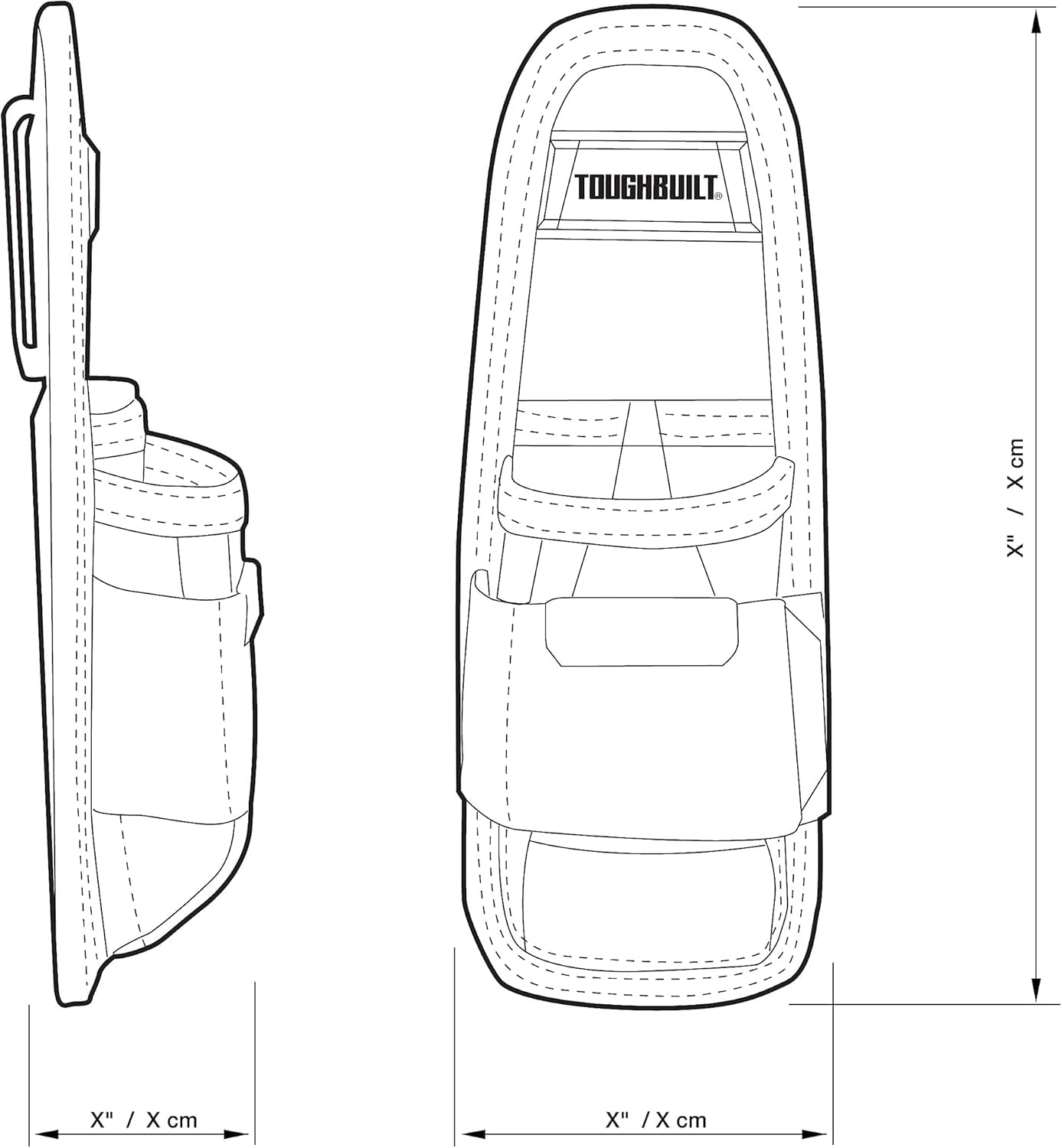 ToughBuilt tou-30 Utility Pouch - bolsillo para herramientas
