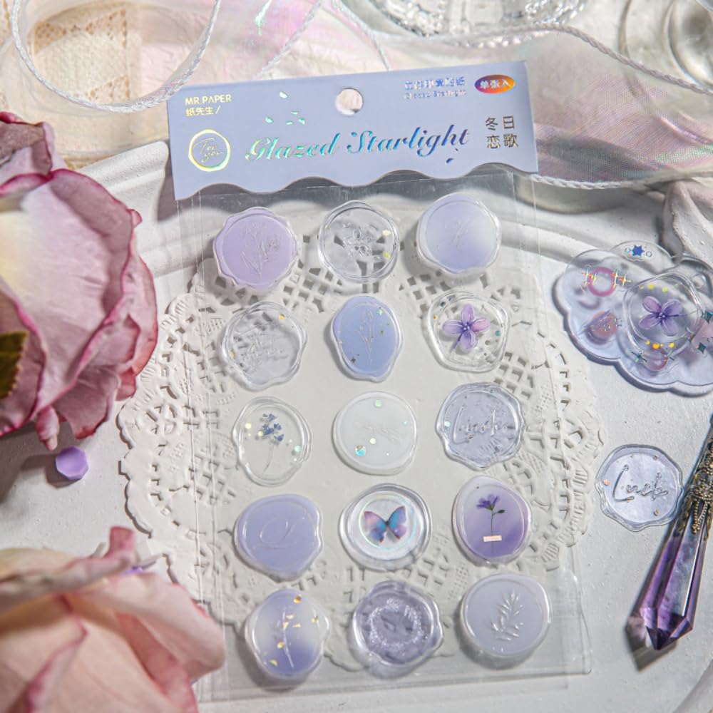 シーリングワックスシール ✩.*˚ 封蝋ステッカー 171 0_0eff375f6d284b2686b857329da9