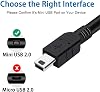 Cable USB GUY-TECH compatible para teléfonos Motorola w233 w315 w385 w450; Z3 Z6 Z8 K1 K1m KRZR 3
