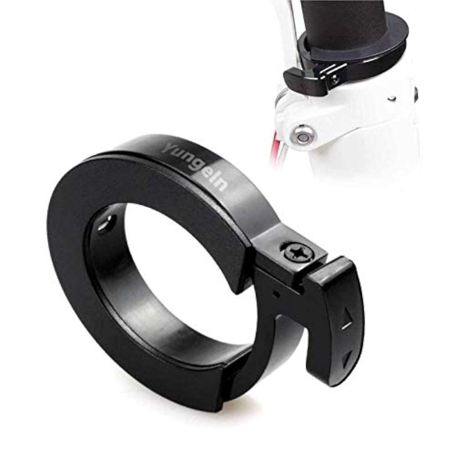 Scooter Ring Buckle Front Round Locking Ring Compatible for Xiaomi M365/Pro 1S Ring Buckle Replacement Part