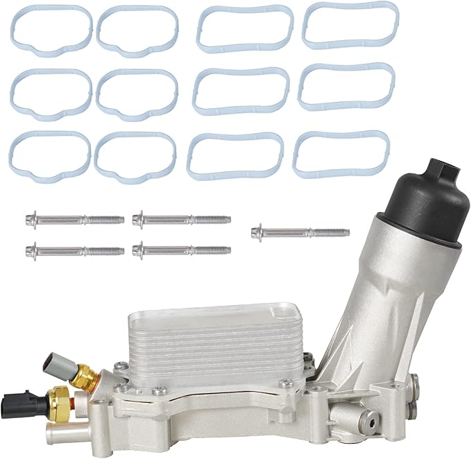 926959 Oil Cooler Filter Housing Aluminum Compatible with