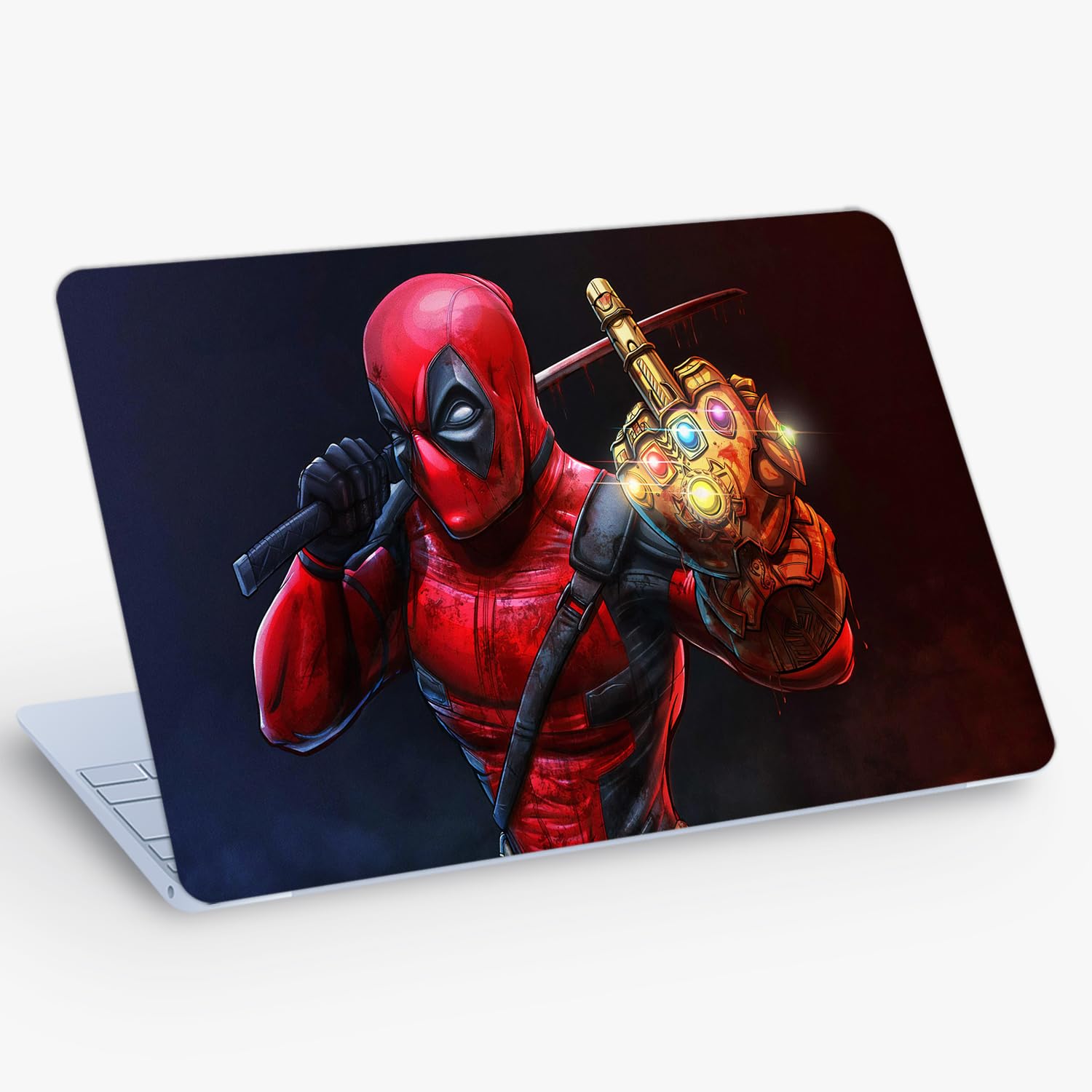 Lazylix Laptop Skin Bubble-Free UHD Quality for Laptops Upto 15.6" Compatible with Apple/Dell/HP/Lenovo/Acer/Asus/Sony (Dustproof|Waterproof|Scratchproof|Reusable) Vinyl Sticker Decal - Deadpool 3 (B0CXMBXM73) Amazon Price History, Amazon Price Tracker