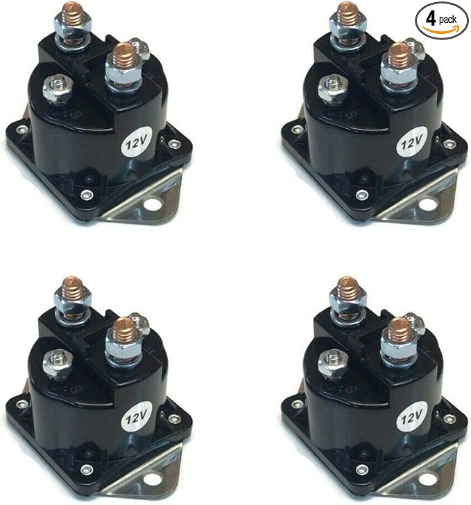 Electrical Components ATV Parts FOUR 4 NEW WINCH SOLENOIDS HEAVY DUTY