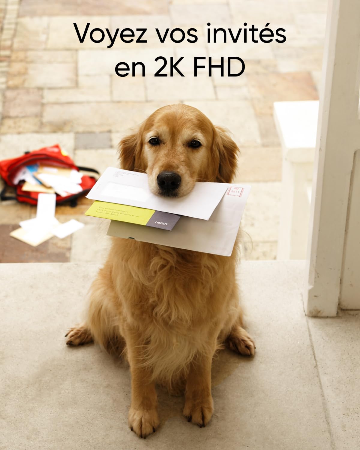 eufy Security Sonnette vidéo C30, Alimentation par Batterie, 2K FHD, appels vidéo en Direct, détection des Humains et mouvements, Compatible avec la HomeBase S380, aucuns Frais mensuels