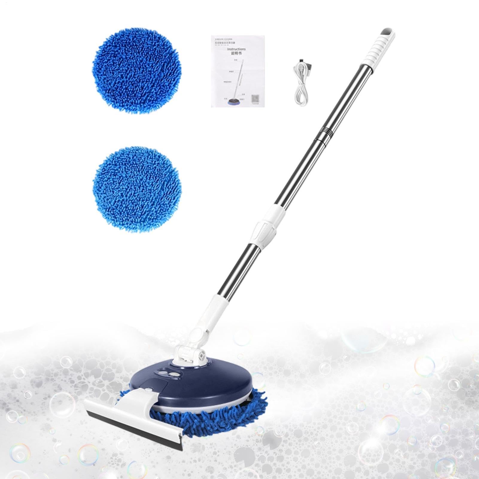 Car Wash Mop, Rotating Cleaning Brush, Cordless Motor with Power | Auto Cleaning Mop, Rotating Wash Brush, Cordless Device with Speed, Adjustable Cleaner for Home, Versatile Mop with Design