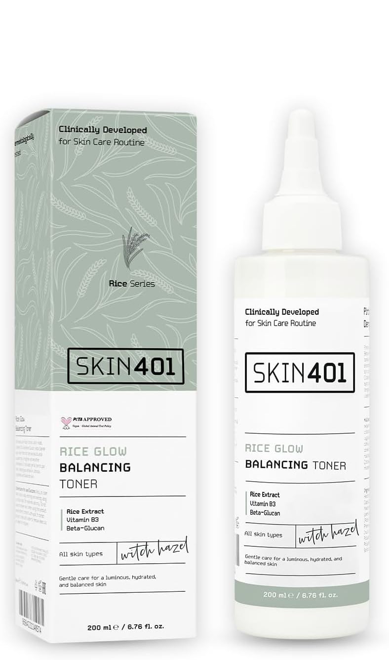 SKIN401 Pirinç Özlü Aydınlatıcı Dengeleyici Tonik 200ml
