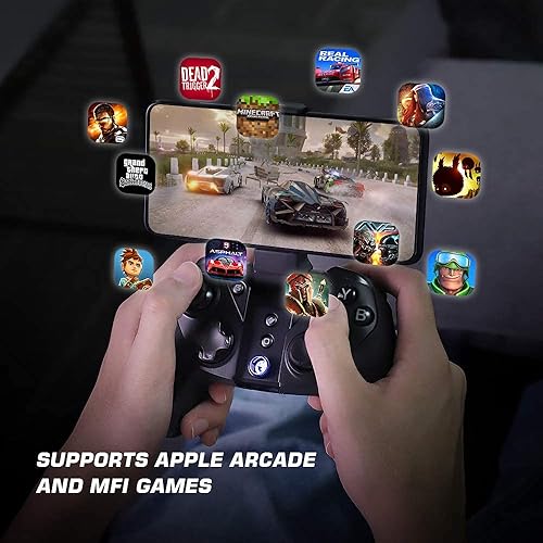 Vista 4 de GameSir G4pro Wireless Controller for PC AndroidiOSSwitch Nintendo PC Cpntroller with ManMagneticABXY Six-AxisGyroscope Dual Asymmetric Motor