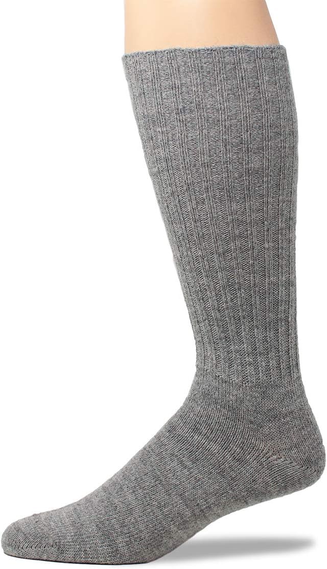 WARRIOR ALPACA SOCKS - Ribbed Casual Everyday Alpaca Wool Crew Socks For Men And Women - Image 3