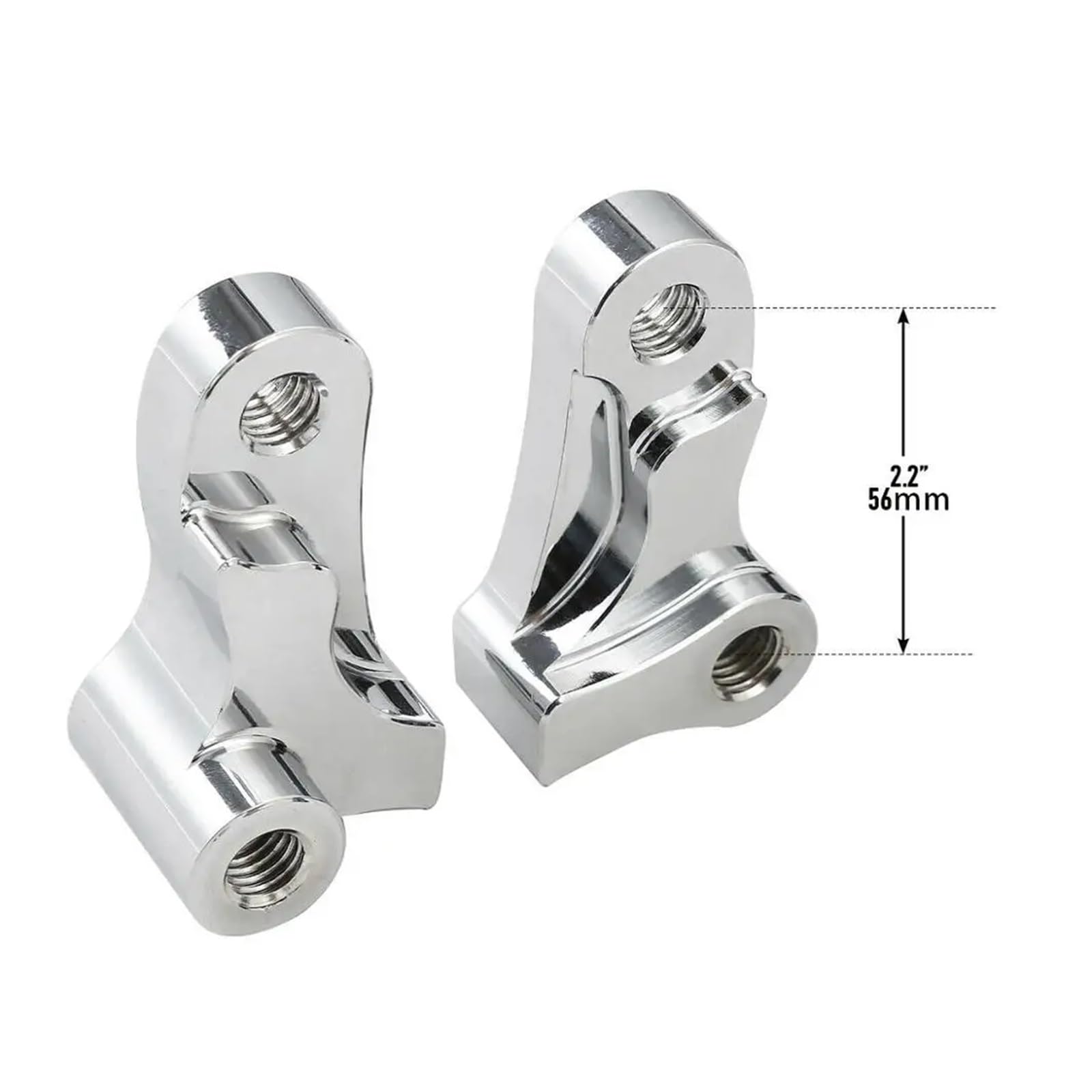 Drop Rear Lowering Slam Kit Kompatibel mit Harley Dyna Low Rider Fat Street Bob 2006-2017 Motorrad(Black)