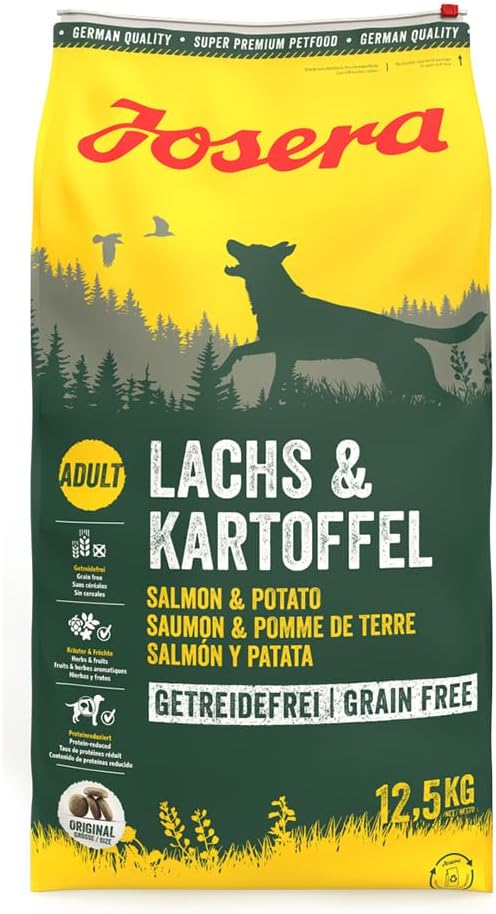 JoseraSalmon & Potato grain-free complete dry food for adult and senior dogs 12.5kg