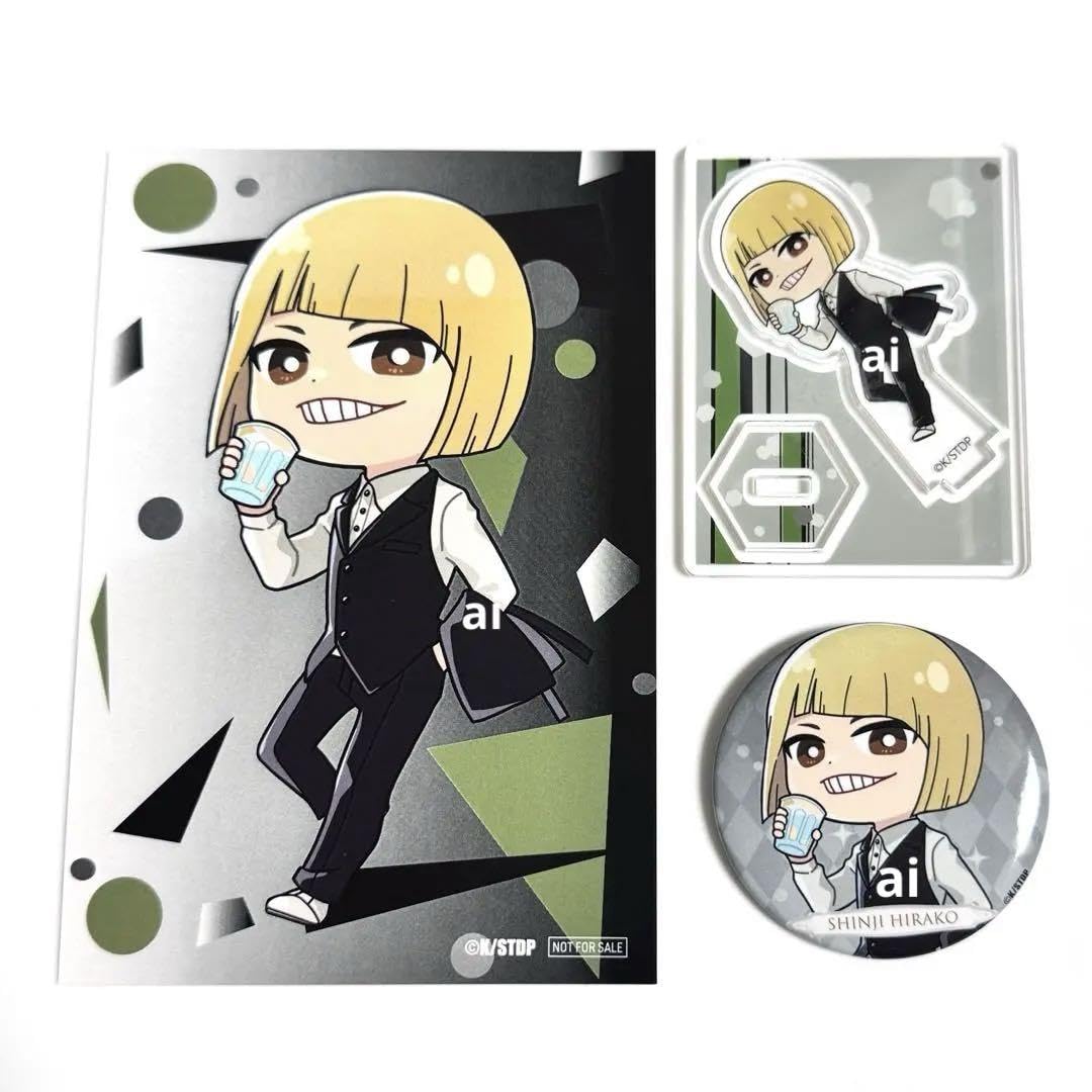 Amazon.co.jp: BLEACH Chugai Grace Cafe ミニアクスタ 缶バ 平子真子