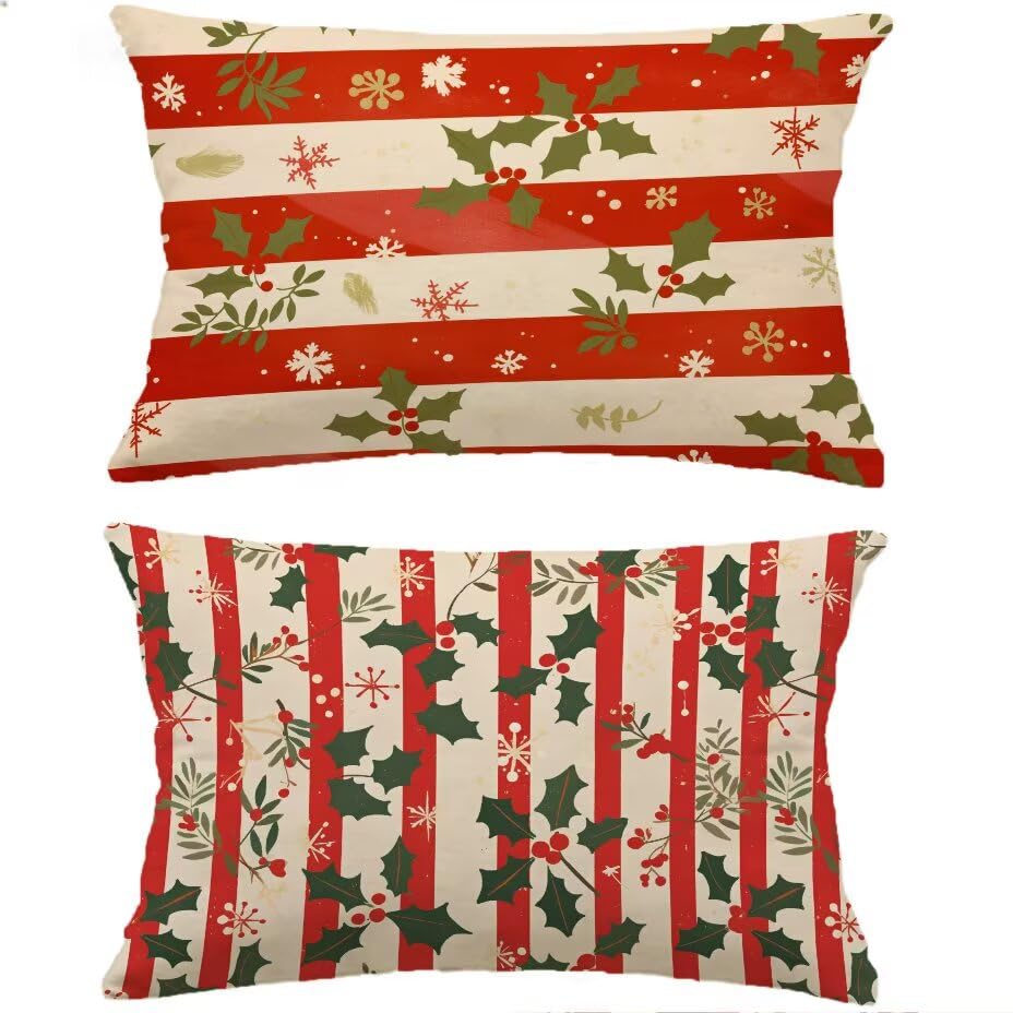 Coussin de jardin 40x80 rouge imperméable pour canapé de balcon et rotin