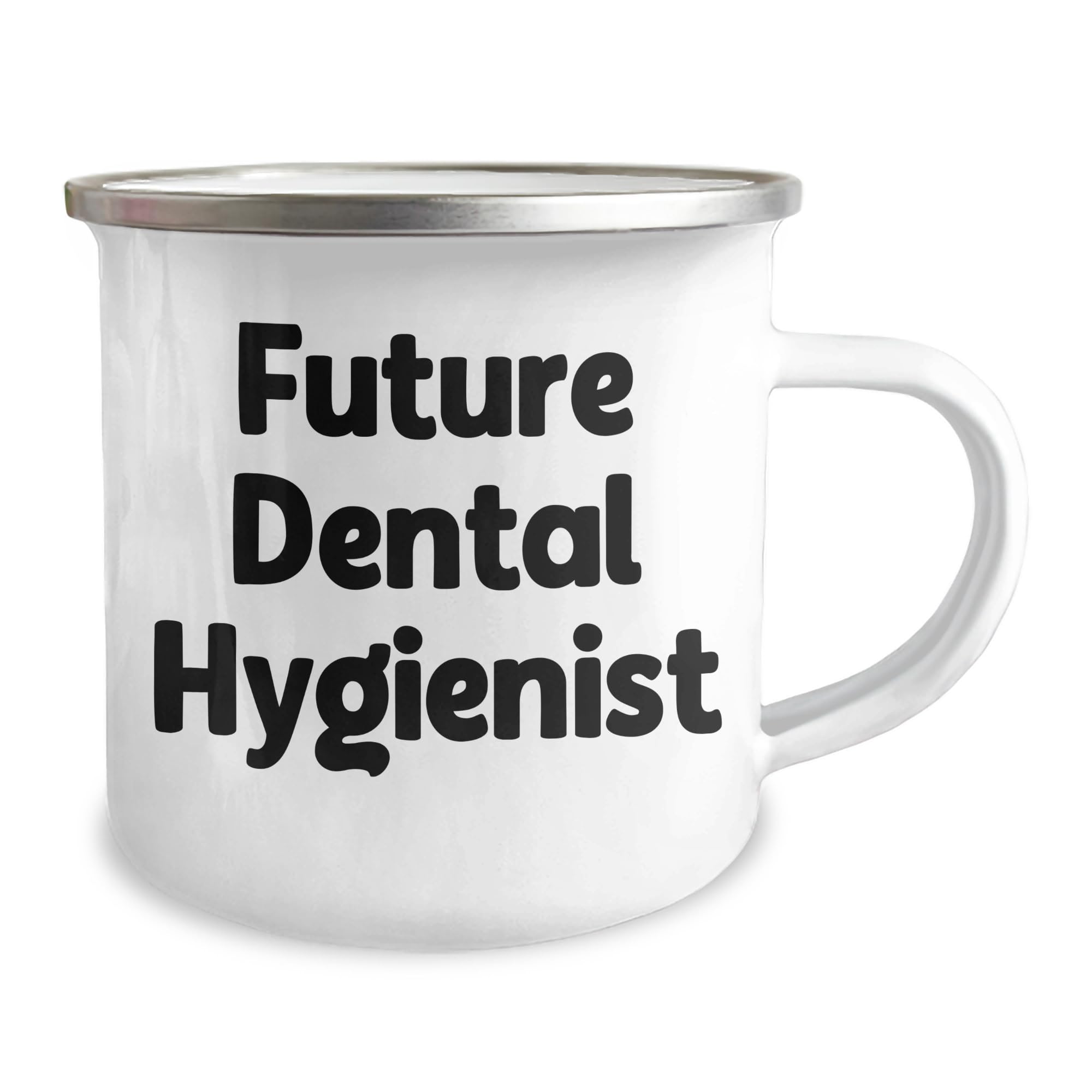 Funny Dental Hygienist Camping Mug Quote: 'Love What I Do', Unique Valentine's Unique Gift for Women, Men and Friends