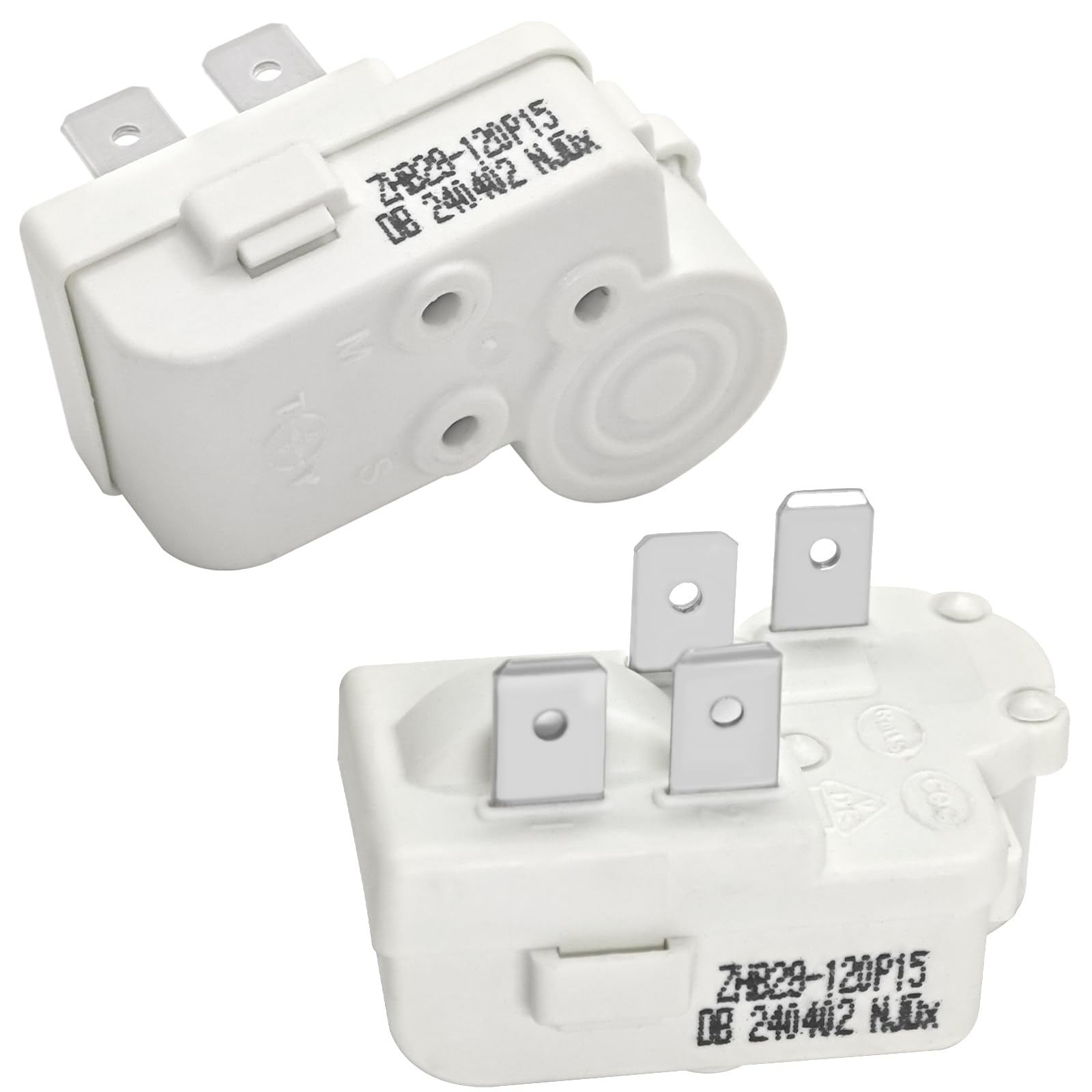Amazon.com: (Pack of 2) 4Pin Refrigerator Overload Protector PTC