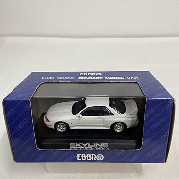 Amazon | EBBRO 1/43 SKYLINE GT-R BNR32 V-spec Ⅱ White