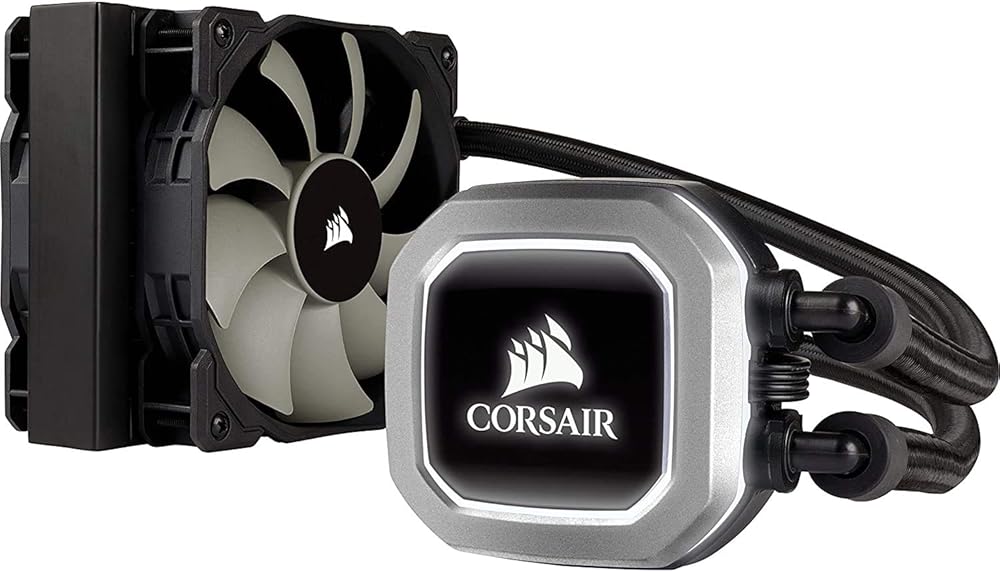 CORSAIR HYDRO SERIES H55 AIO Liquid CPU Cooler, 120mm Radiator, 120mm Fan thumbnail 3