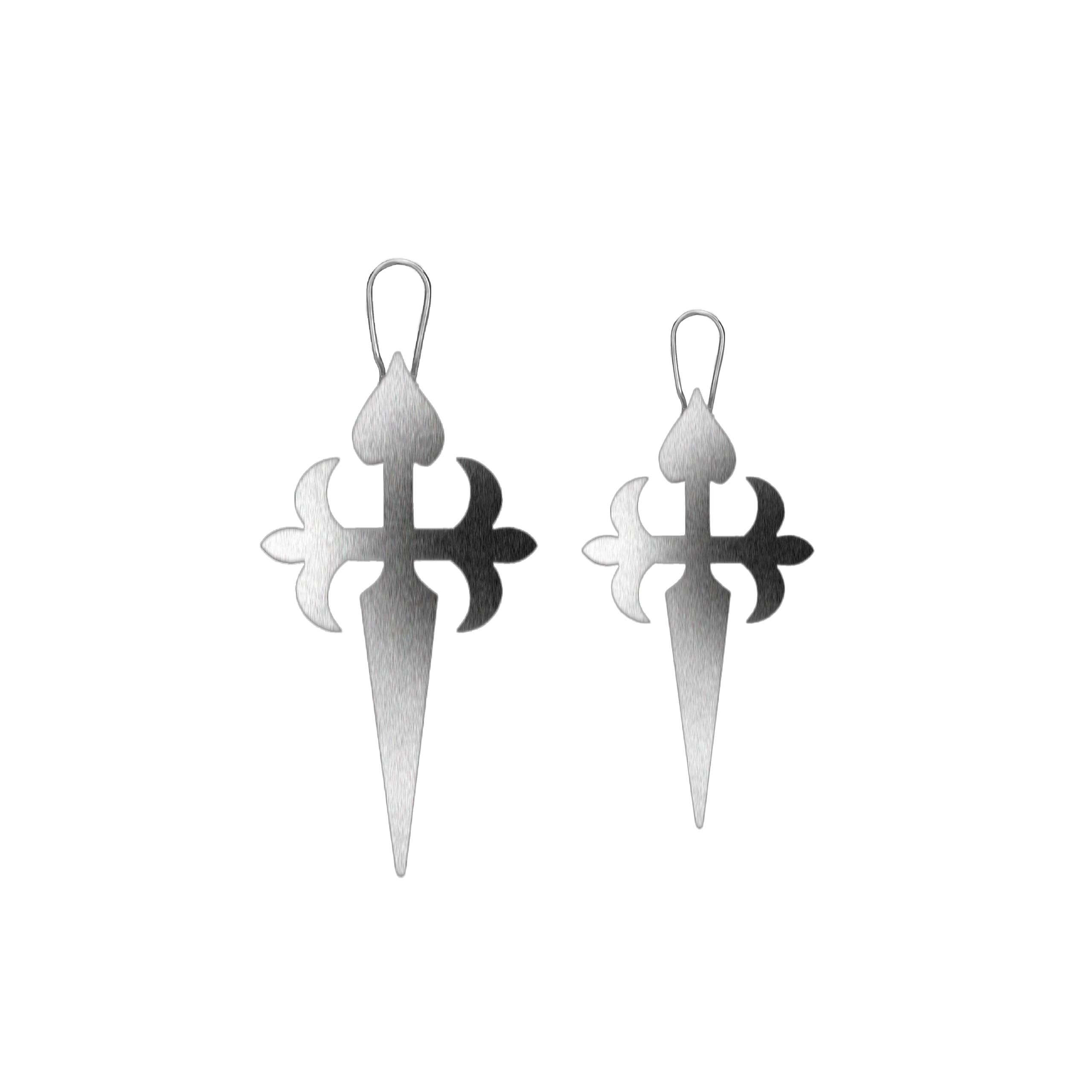 Ibili "St. James Cake Crosses Set, Silver, 2-Piece