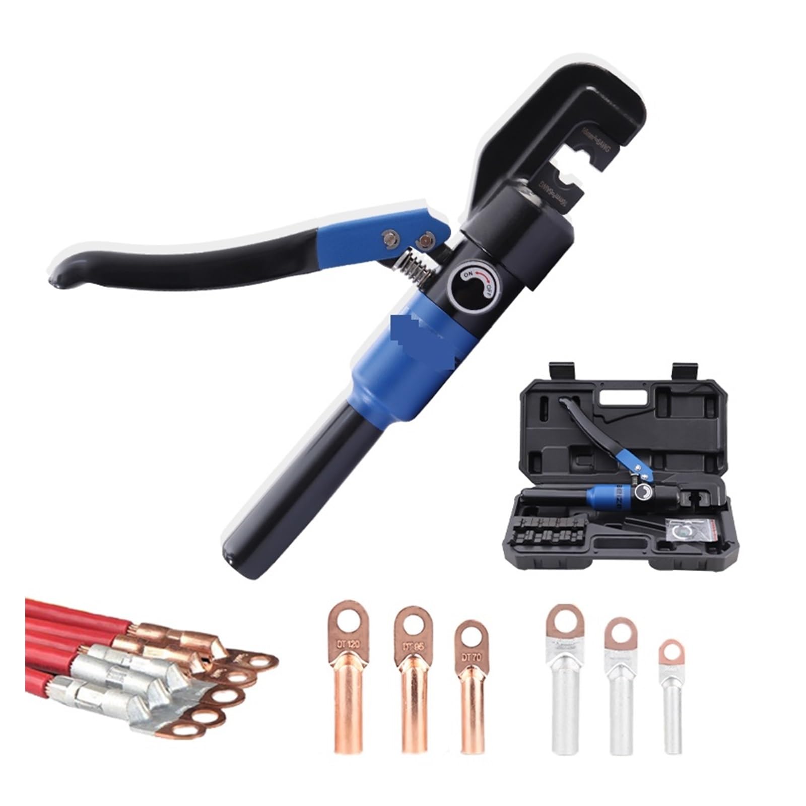 Herienta de prensado hidráulico Alicates de prensado hidráulico herienta de compresión hidráulica rango 4-70mm² presión 5-6T