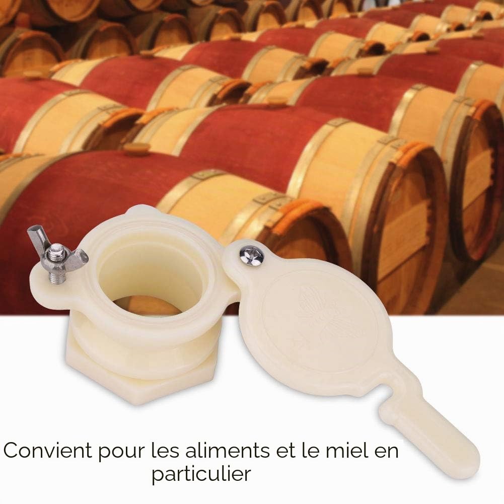 Robinet à Guillotine De Miel d'abeille,Robinet à Guillotine D'embouteillage en Nylon De Miel pour L'apiculture,Extracteur De Miel,Robinet De Miel pour Extracteur, Réservoir De Miel Ou Seau D'embout