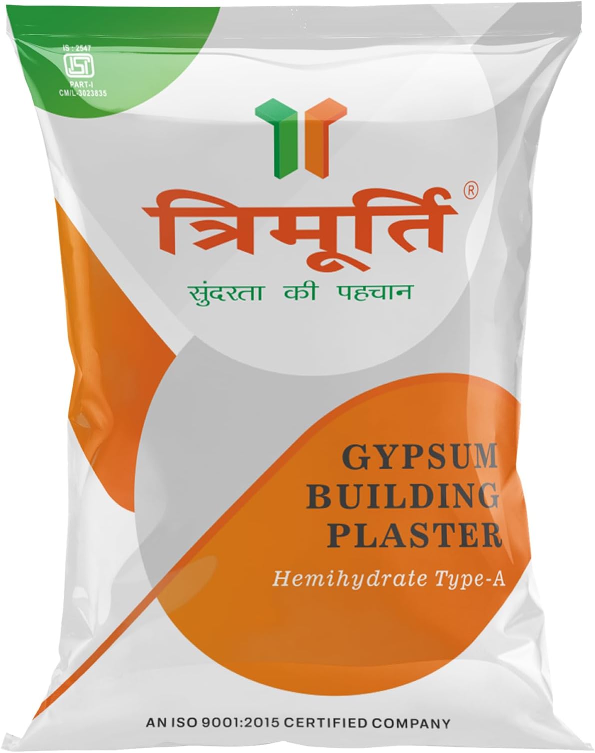 Trimurti Plaster of Paris Gypsum Powder POP for Sculptures, Mould Making, Repairs, Art Projects & Wall Protective Coating- 1 KG