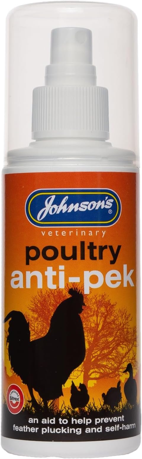 Johnsons Poultry Anti Peck Spray,Clear,100 ml (Pack of 1)