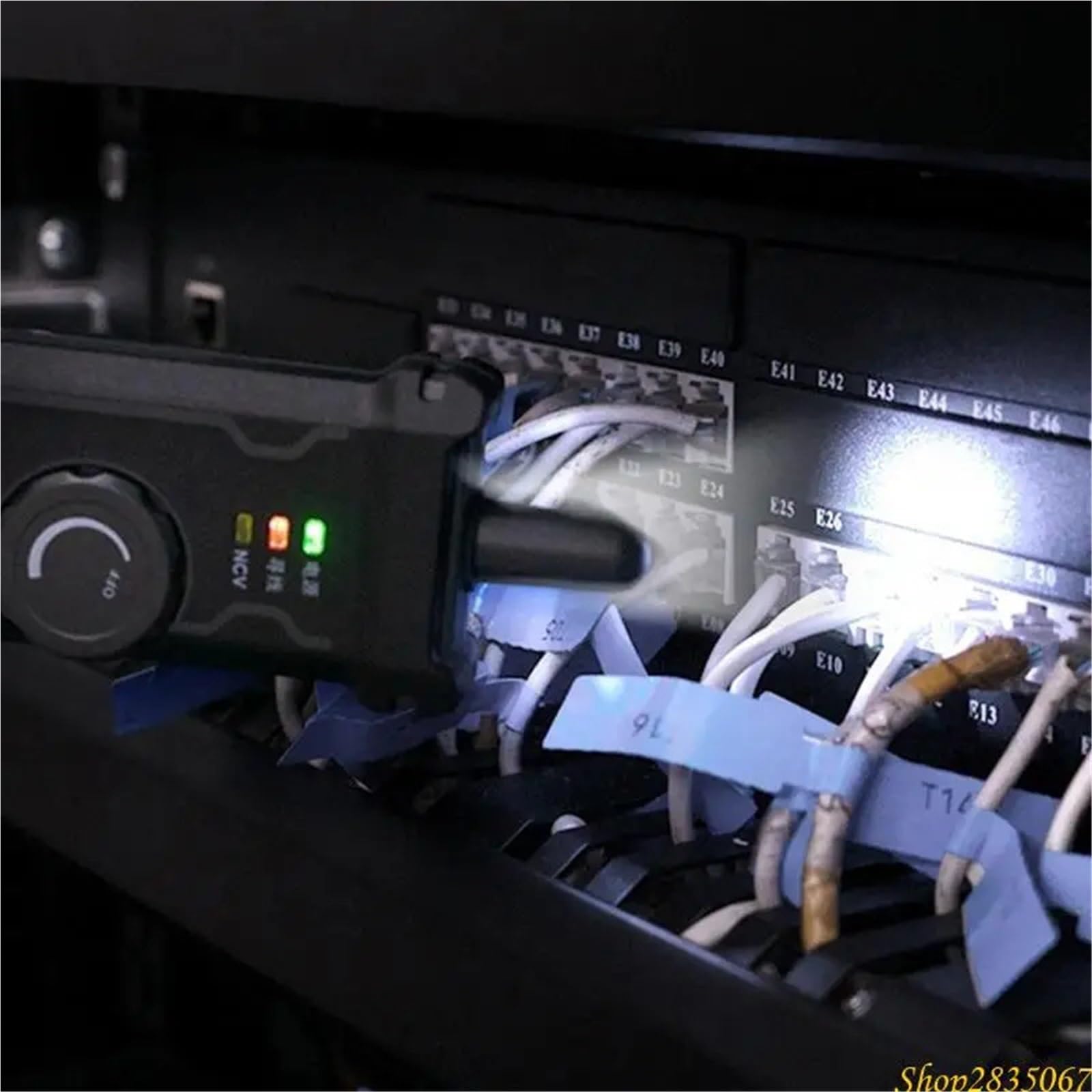 Comprobador de cables red Rastreadores Cable multifunción Tonificador Prueba continuidad NCV