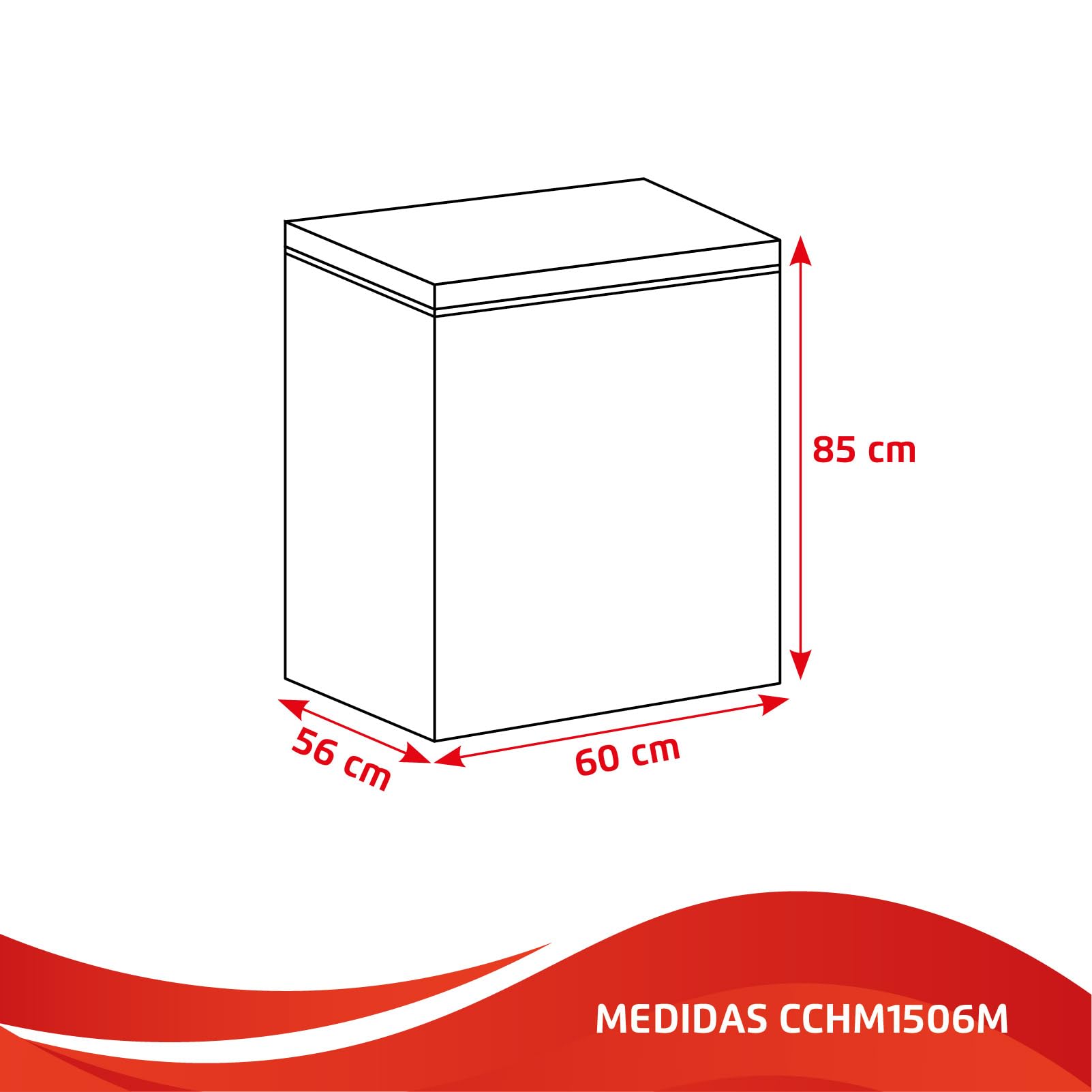 Corberó - Cassapanca congelatore | CCHM1506M | Statico | 143 L | 85 cm | 37 dB | 1 cestino flessibile | Sistema doppio e super congelamento | Bianco